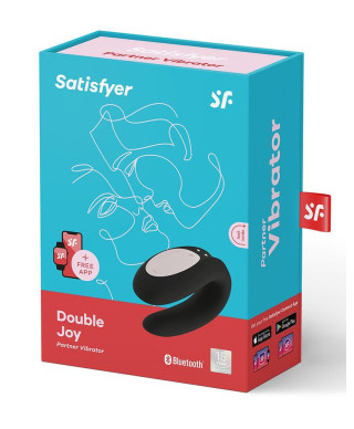 Wibrator dla par satisfyer double joy z aplikacją