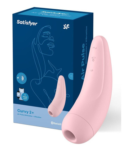 Wibrator dla par satisfyer curvy 2 z aplikacją