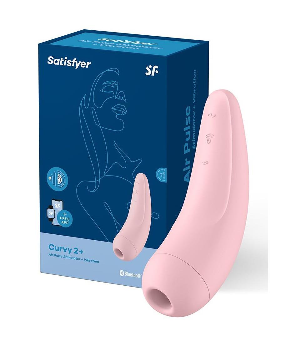 Wibrator dla par satisfyer curvy 2 z aplikacją