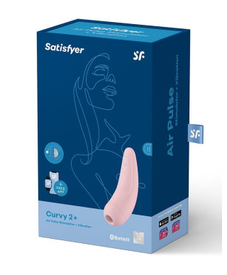 Wibrator dla par satisfyer curvy 2 z aplikacją