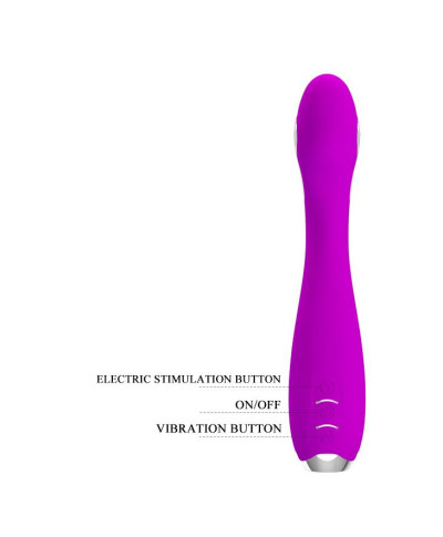 Wibrator z elektrostymulacją gspot 19cm 7trybów