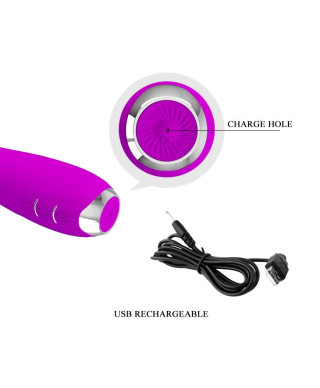 Wibrator z elektrostymulacją gspot 19cm 7trybów