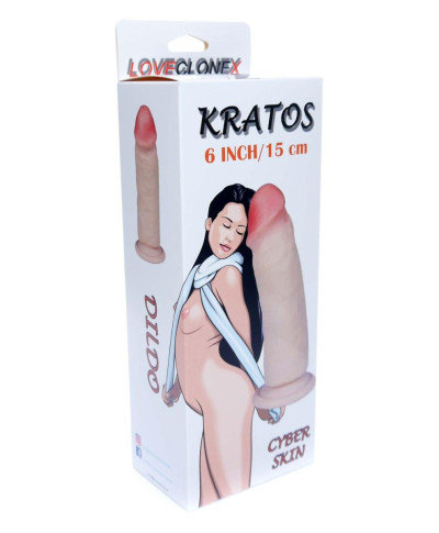 Realistyczny naturalny penis dildo z cyberskóry 18