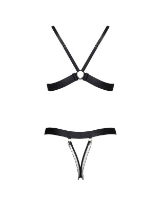 Bielizna - Christine SM komplet biustonosz stringiset bra thongs