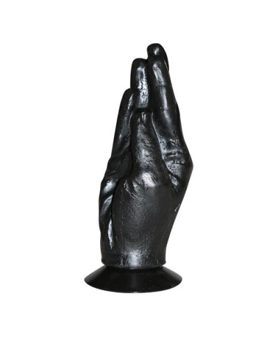 All Black Fisting Hand 18 cm