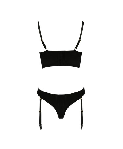 Bielizna-LARA SET black SM - Casmir