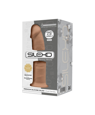 Silikonowe miękkie dildo realistyczny wygląd 19 cm