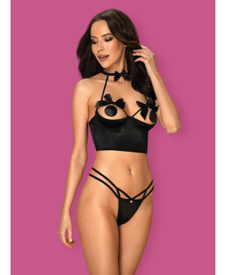 Sex komplet półgorset stringi choker delishya lxl
