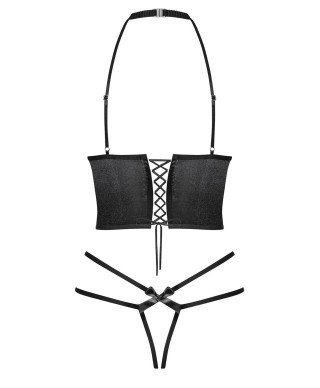 Sex komplet półgorset stringi choker delishya lxl