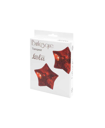 Pasties Burlesque Tempest Red