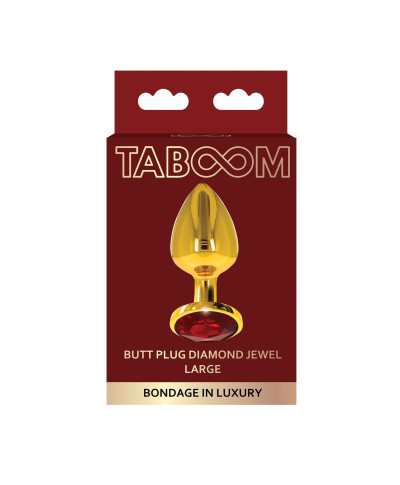 Butt Plug With Diamand Jewel L