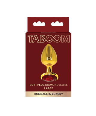 Butt Plug With Diamand Jewel L