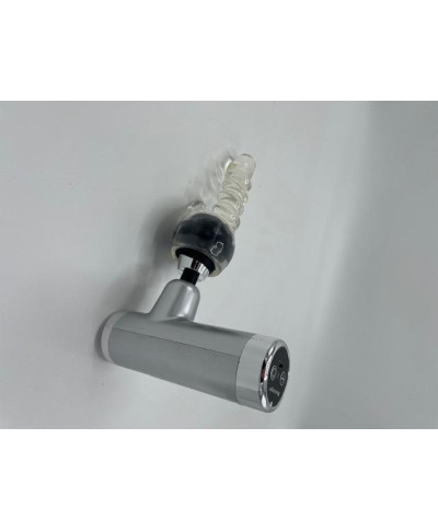 Massage gun mini silver