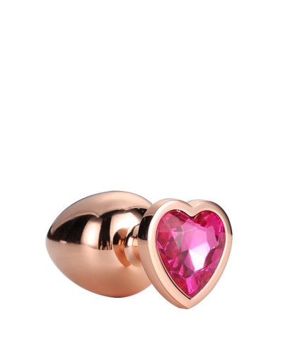 GLEAMING LOVE ROSE GOLD PLUG MEDIUM