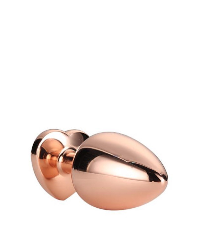 GLEAMING LOVE ROSE GOLD PLUG LARGE