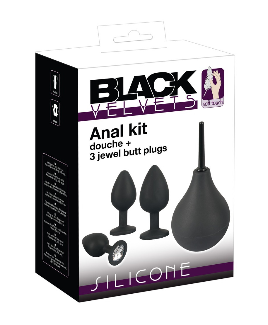 Black Velvets Anal Kit