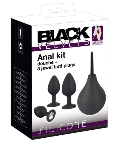 Black Velvets Anal Kit