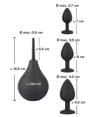 Black Velvets Anal Kit