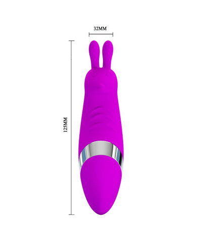 Masażer sex stymulator do łechtaczki 12trybów 12cm