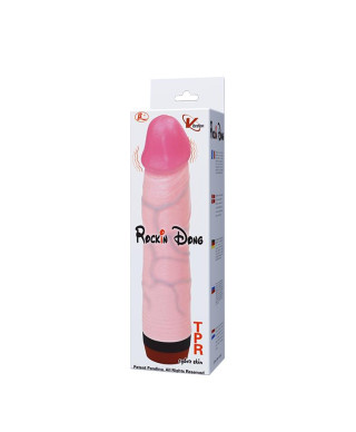 Realistyczny wibrator naturalny penis członek 21cm