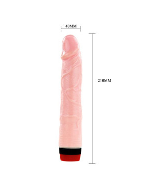 Realistyczny wibrator naturalny penis członek 21cm