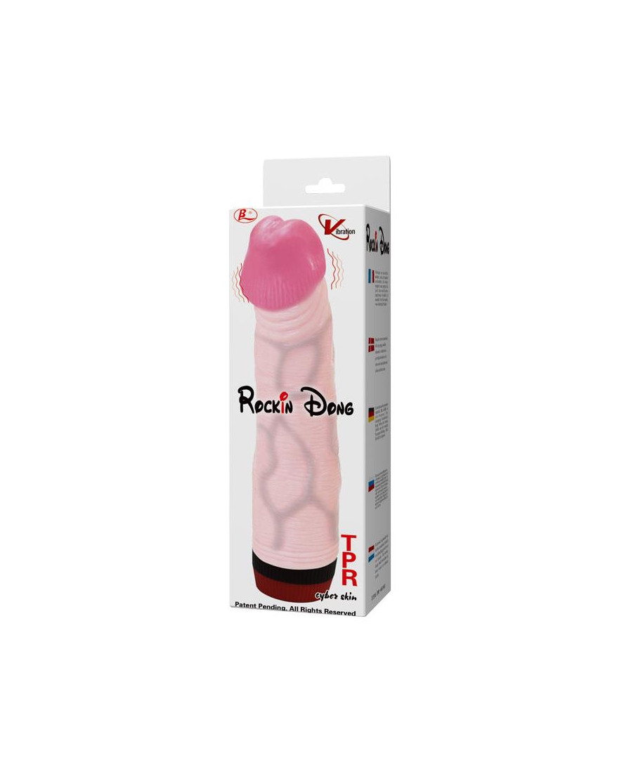 Wibrator realistyczny naturalny penis członek 21cm