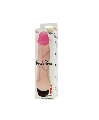 Wibrator realistyczny naturalny penis członek 21cm