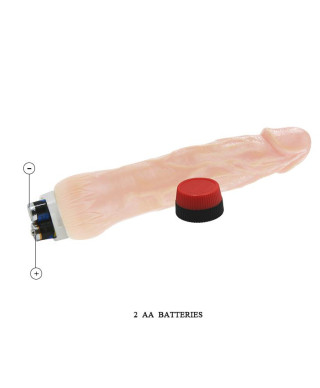 Wibrator realistyczny naturalny penis członek 21cm