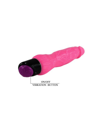 Wibrator różowy penis realistyczny naturalny 24cm