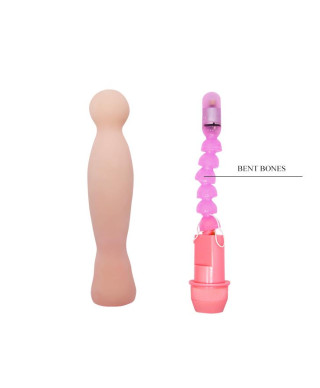 Zginany wibrator do punktu g prostaty unisex 22cm