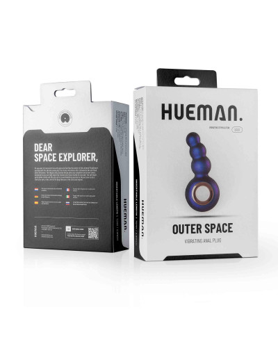 Hueman - Outer Space Vibrating Anal Plug