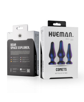 Hueman - Comets Butt Plug Set