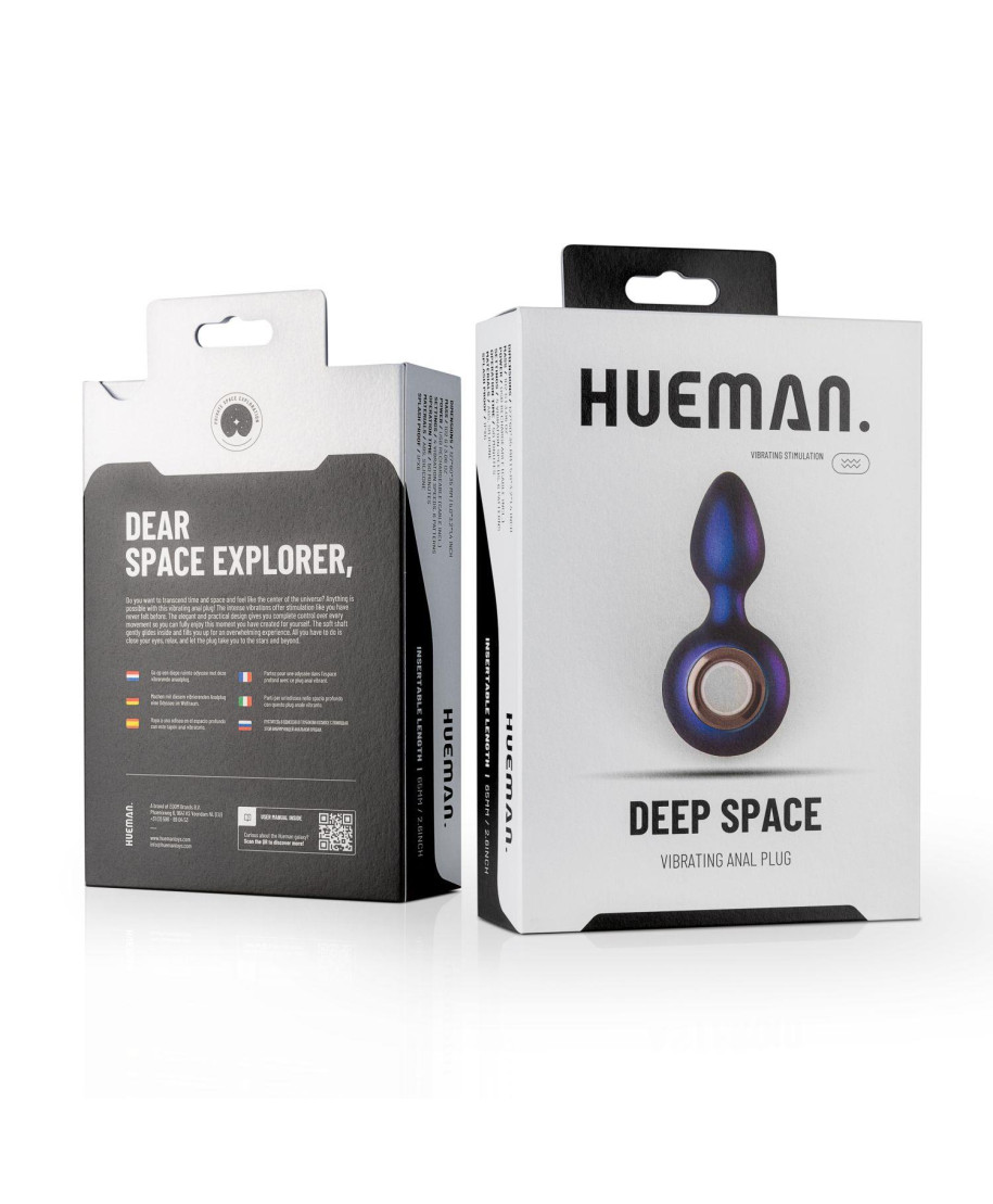 Hueman - Deep Space Vibrating Anal Plug