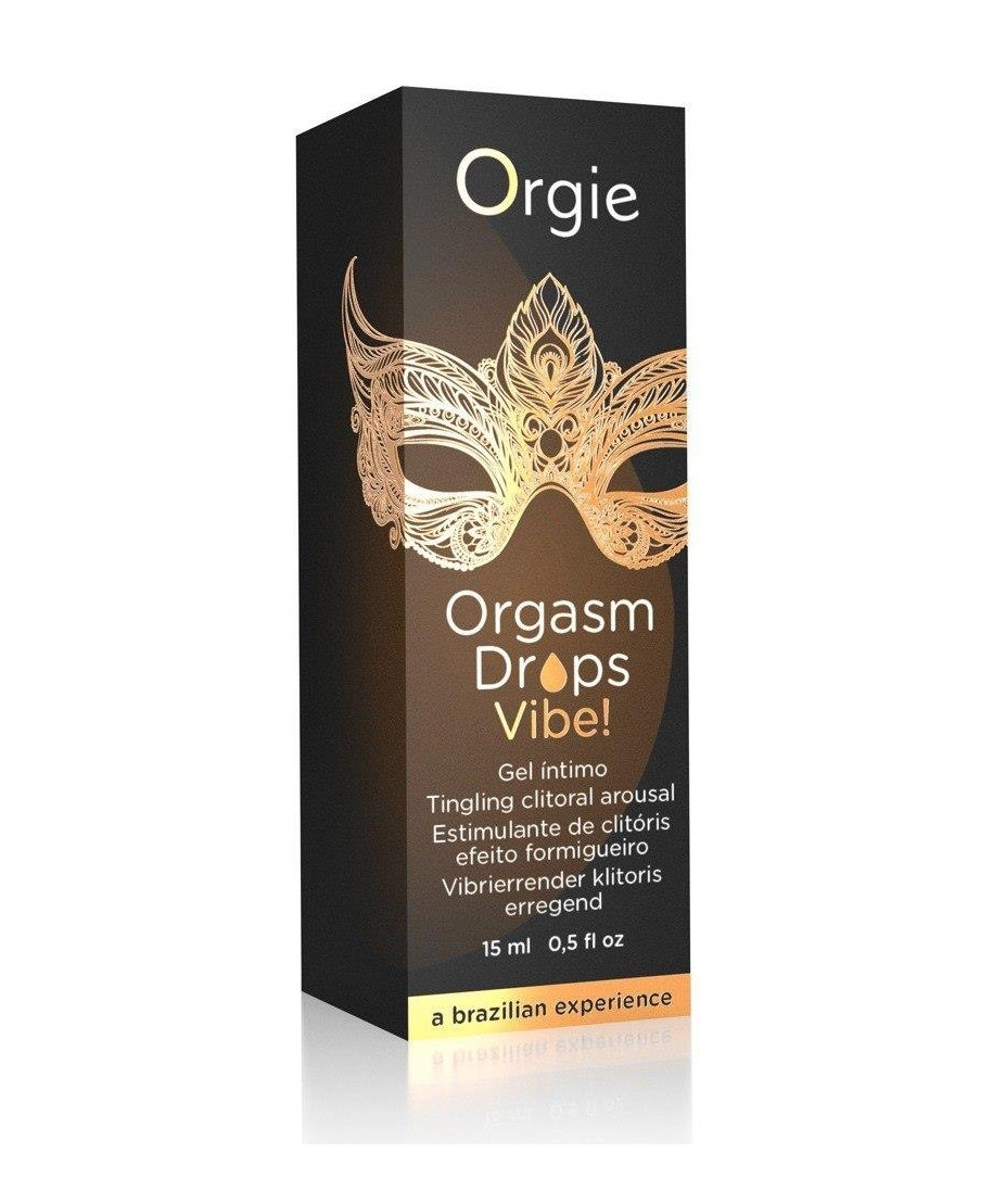 ORGIE Orgasm Drops Vibe Peach Flavor 15 ml