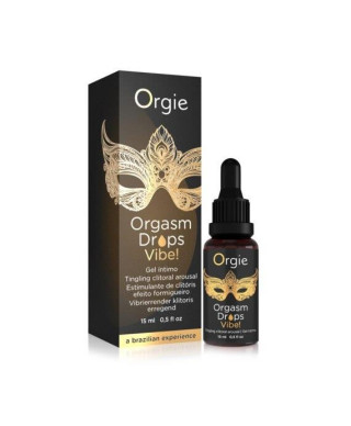 ORGIE Orgasm Drops Vibe Peach Flavor 15 ml