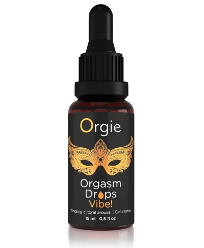 ORGIE Orgasm Drops Vibe Peach Flavor 15 ml