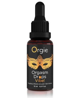 ORGIE Orgasm Drops Vibe Peach Flavor 15 ml