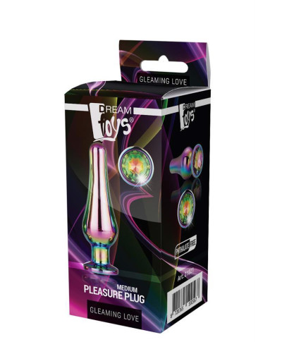 GLEAMING LOVE COLOURED PLEASURE PLUG M