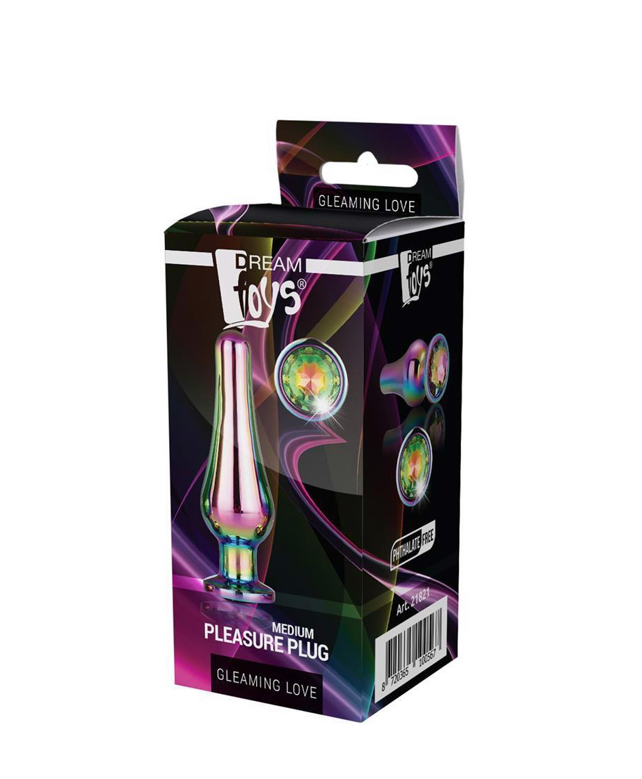 GLEAMING LOVE COLOURED PLEASURE PLUG M