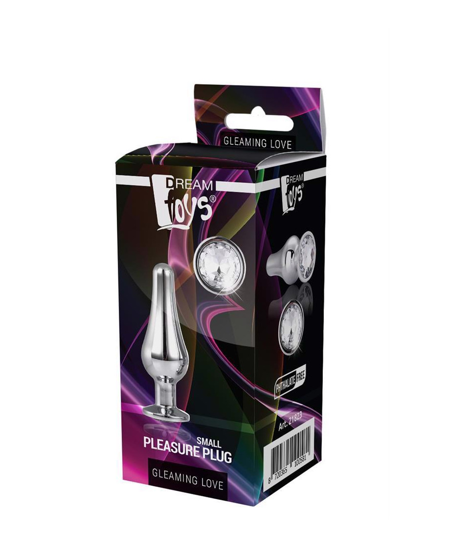 GLEAMING LOVE SILVER PLEASURE PLUG S