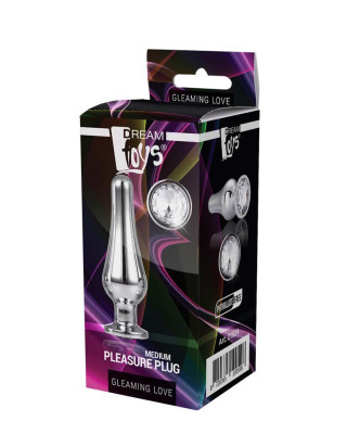 GLEAMING LOVE SILVER PLEASURE PLUG M