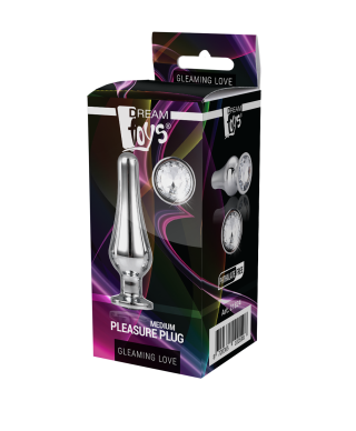 GLEAMING LOVE SILVER PLEASURE PLUG M