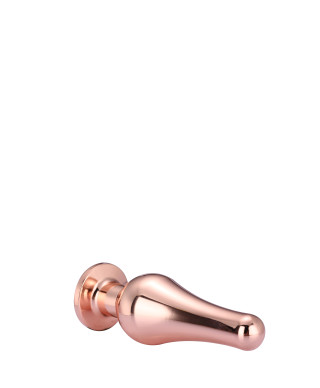 GLEAMING LOVE ROSE GOLD PLEASURE PLUG S