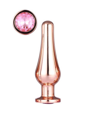 GLEAMING LOVE ROSE GOLD PLEASURE PLUG M