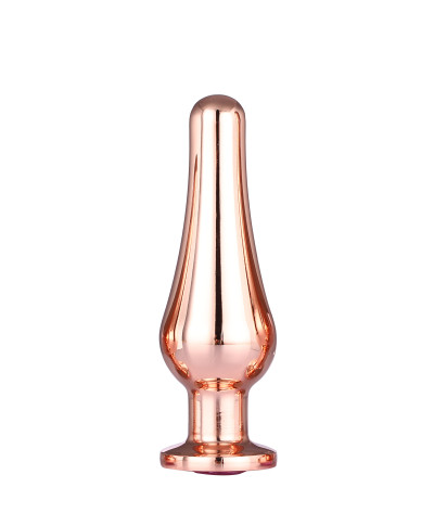 GLEAMING LOVE ROSE GOLD PLEASURE PLUG M