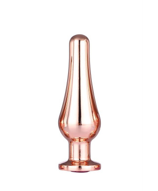 GLEAMING LOVE ROSE GOLD PLEASURE PLUG M