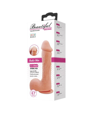 Dildo realistyczne sztuczny penis przyssawka 22cm