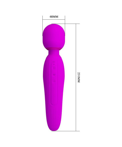 Wibrujący masażer łechtaczki różdżka 7trybów 23cm