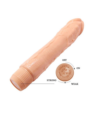 Wirbator penis naturalny członek realistyczny 24cm