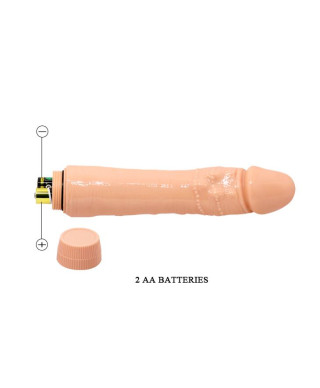 Wirbator penis naturalny członek realistyczny 24cm